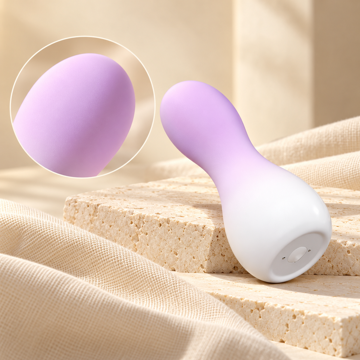 CHYOCARE Soft Touch Bullet Vibrator | Compact & Quiet — feature detail